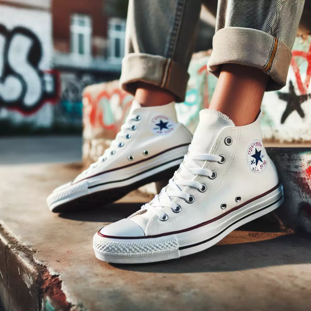 Converse Bílé